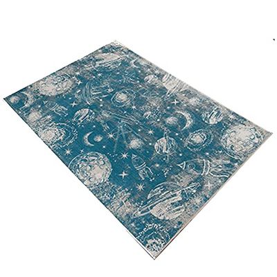 Tapis en polyester estampillé 100 x 200 cm
