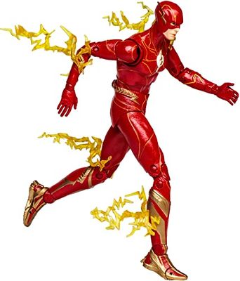 Lansay DC - The Flash Movie - The Flash (Hero Costume) 18 cm - samlarfigur och tillbehör - Comicfigurer - från 12 år