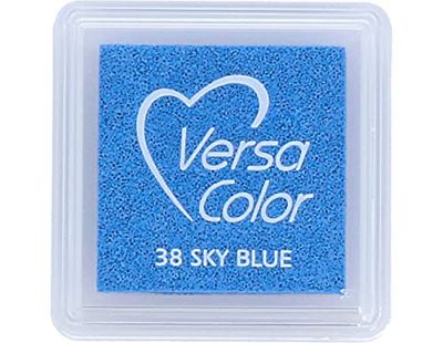 Tsukineko Pigmento VersaColor Inkpad 1" Cubo-Sky Blue, Poliuretano, Azul Cielo, Talla única