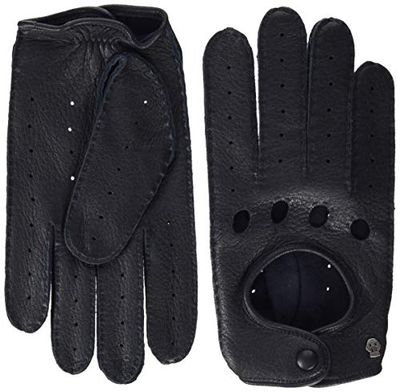 Roeckl Heren Toronto automobilisten handschoenen, Classic Navy, 10, Classic Navy