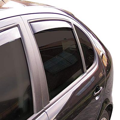 ClimAir Window Visors Master Dark (rear) compatible with Volkswagen Touran II 2015