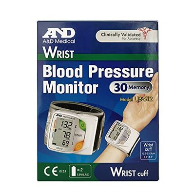 A&D Advanced Family Wrist Blood Pressure Monitor