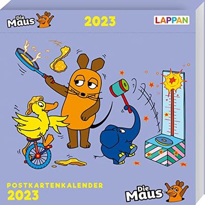 Der Kalender mit der Maus – Postkartenkalender 2023