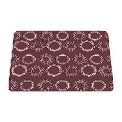 Questo Casa, Tapis de Souris rectangulaire avec Impression numérique - Antidérapant - pour Bureau et Maison - 22 x 18 cm