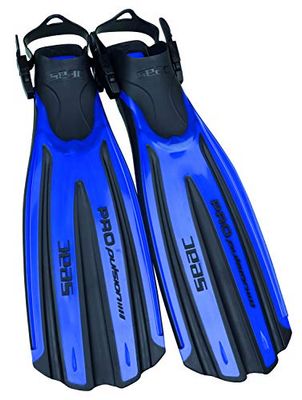 SEAC Scubaduiken Propulsion Zwemvliezen (Blauw, Small/Medium)