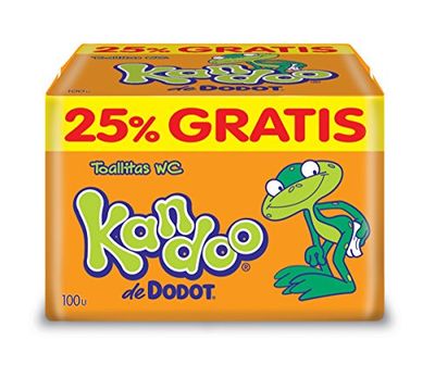Dodot Kandoo Lingettes Humides, Fruits Tropicaux - 100 Unités