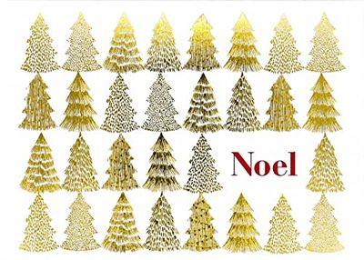 Golden Grove Deluxe Boxed Holiday Cards (20 cards, 21 self-sealing envelopes)