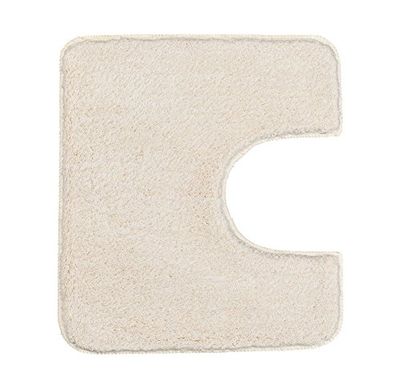 Kleine Wolke Tappetino per WC Seattle, 55 x 50 cm, Colore Naturale, in Poliestere, 55 x 50 cm