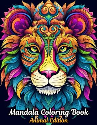 Mandal Coloring Book Animal Edition
