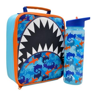Kichna Kids Blue Shark Lunch Set