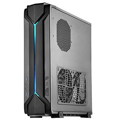 SilverStone SST-RVZ03B - Raven Mini-ITX Gaming Computer Behuizing, RGB, zwart