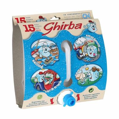 C.N. CN 1315.24 Bidon Pliable certifié pour Transport de Nourriture Ghirba, 15 l