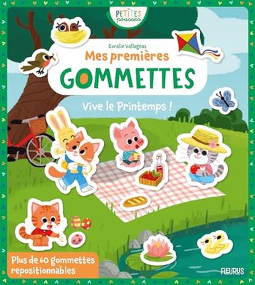 Mes premières gommettes : Vive le printemps !