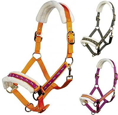 HKM Allure Cheval Licol de canneberge pur-sang