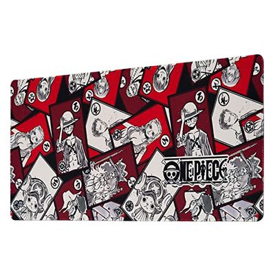 Alfombrilla ratón XXL One Piece - Alfombrilla escritorio (Mouse pad XXL: Protector escritorio) | Accesorios gaming - Tapete escritorio : Alfombra escritorio Impermeable y Antideslizante