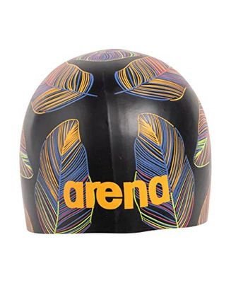 arena Poolish badmuts voor volwassenen, uniseks, voor training en racen, 100% siliconen, eenheidsmaat, vallende bladeren