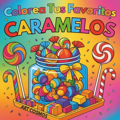 Colorea tus favoritos caramelos: Libro para colorear