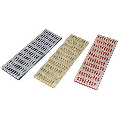 Draper Tools 26335 - conjunto de pedras de afiar de diamante (3 unidades)