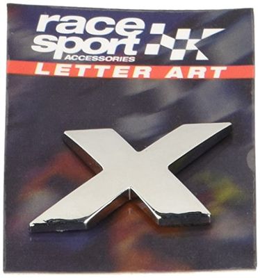 SUMEX Logx Race Sport - Emblema Cromato Lettera X