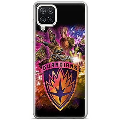 ERT GROUP mobiltelefonfodral för Samsung A12 / M12 originalt och officiellt licensierat Marvel mönster Guardians of the Galaxy 013, fodral tillverkad av TPU-plast