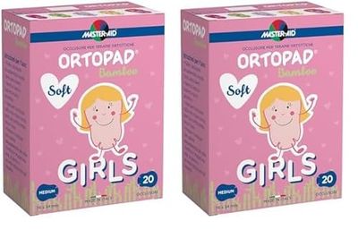Cer Ortopad Soft Girls M 20pz, (Lot de 2)
