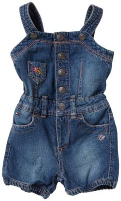 Tommy Hilfiger Marly Mini All in One MLW GJ5E500077 Meisjesbroek/overalls & tuinbroek