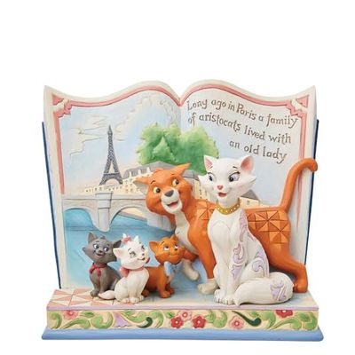 Enesco - Disney Tradities - Aristocats Storybook Beeldje