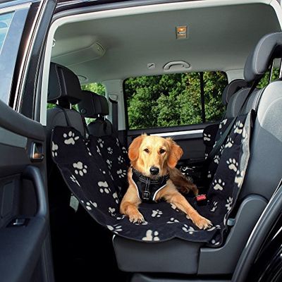 Trixie Custodia Sedile Auto, 0.65 x 1.45 m, Nero/Beige