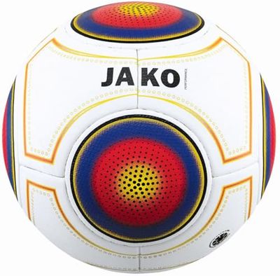 JAKO Ball Performance 3.0-14 panel ręcznie szyty, biały/czerwony/niebieski/żółty, 5
