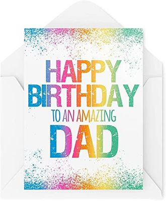 Tongue in Peach Tarjetas para hermanos | Tarjeta de feliz cumpleaños a una hermana increíble | Para sus hermanos hermanos hermanas celebración regalo novedad amor | CBH1109