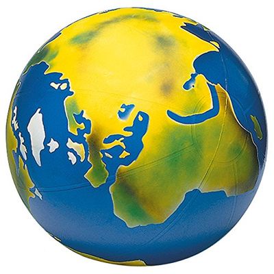 TOGU Balle de gymnastique Globe terrestre 1m
