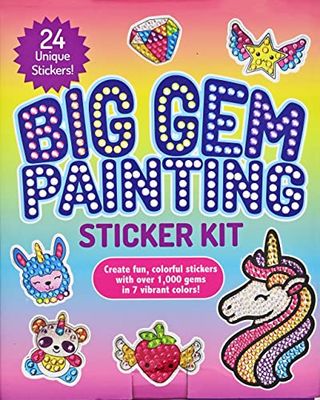 Peter Pauper Press Big Gem Painting Sticker Kit