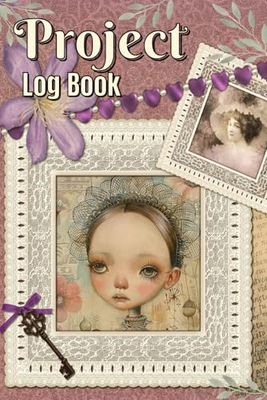 Project Log Book: Simple Pink Vintage Project Planner Notebook and Organizer, for Work, School or Home.