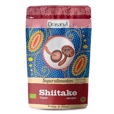 Drasanvi Shiitake Bio 125 g Doypack Superfood 125 g