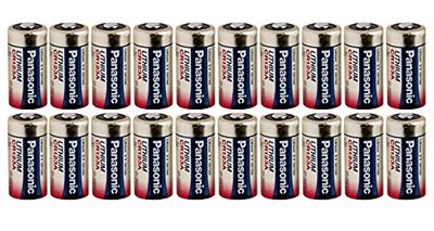 Panasonic CR123A 3V litiumbatteri, 20-pack