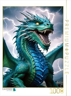 CALVENDO Puzzel Stormzwaag, de heerser van de hemel, 1000 stukjes, legformaat 48 x 64 cm, fotopuzzel voor gelukkige uren
