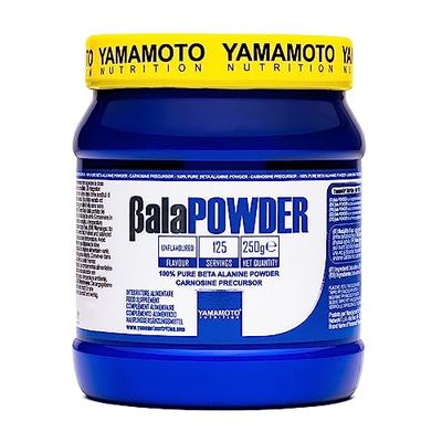 YAMAMOTO NUTRITION BetaALA POWDER 250 grammes, Bêta-Alanine, le Choix Idéal pour Retarder la Fatigue et Prolonger les Performances