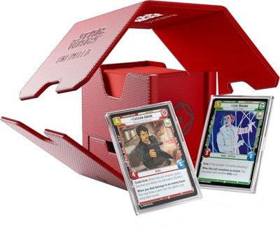 Gamegenic Twin Suns Deck Pod Rouge