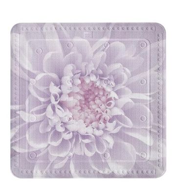 Kleine Wolke Tapis de Douche en PVC Lavande 55 x 55 cm