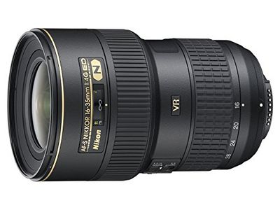 Nikon Obiettivo Nikkor AF-S 16-35 mm f/4G ED VR, Nero [Nital Card: 4 Anni di Garanzia]