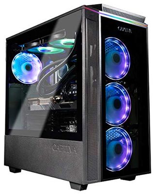 Captiva Highend Gaming PC R62-649 | AMD Ryzen 9 5900X | X570 moderkort | NVIDIA RTX 3080 Ti 12 GB | 32 GB DDR4 RAM | SSD 2 TB M.2 NVME | Vattenkylning | RGB belysning | Windows 10 Home | PC-spel