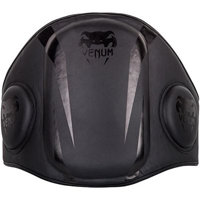 Venum Elite Protetor Ventral, unissexo-adulto, preto/preto, tamanho único