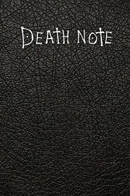 Death Note Notebook: Death Note Notebook with rules, 6" x 9" perfect for taking notes and doodling