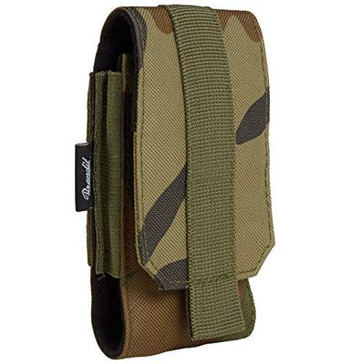 Brandit Molle Phone Pouch Woodland, maat medium