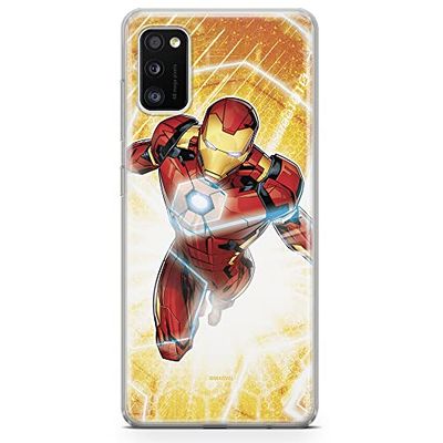 ERT GROUP mobiel telefoonhoesje voor Samsung A41 origineel en officieel erkend Marvel patroon Iron Man 007 optimaal aangepast aan de vorm van de mobiele telefoon, hoesje is gemaakt van TPU