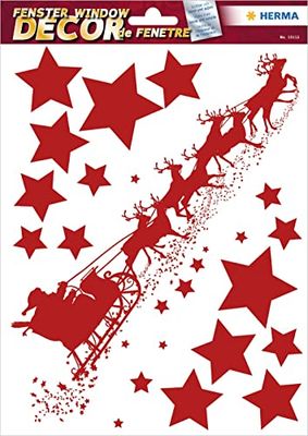 Herma 15112 - Décor de Noël pour fenêtre, 14 autocollants