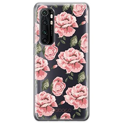 ERT GROUP etui na telefon Xiaomi MI NOTE 10 Lite, case oryginalny i oficjalnie licencjonowany przez Babaco, wzór Kwiaty 013, optymalnie dopasowane, plecki z TPU częściowo przeźroczyste