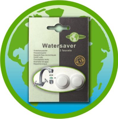 Smart Water Saver 2 Faucets Save, aerators gallons per anno, kit 3 faucet off