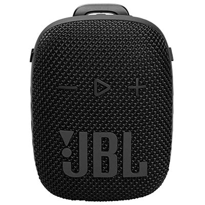 JBL Box Wind 3S - Mini Cassa Bluetooth Bass Boost di Harman Kardon - Casse Bluetooth Portatile con Clip per Bicicletta, Scooter e Moto, Impermeabile dopo IP67 – 5 Ore di Riproduzione – Nero