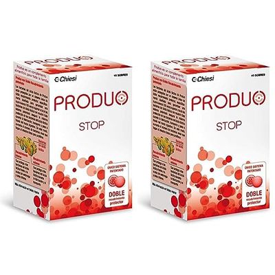 Produo Stop - Probiótico Intestinal Con Vitaminas A, B, C y E, 10 sobres (Paquete de 2)